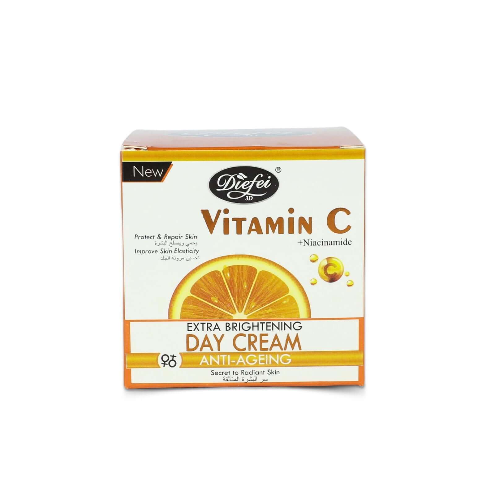 DieFei Vitamin C Day Cream – Brightening & Anti-Ageing Moisturizer